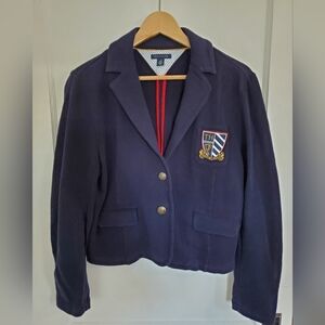 Tommy Hilfiger Navy Blazer with Crest